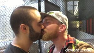 DeviantOtter Sexy young naked otter beard devin totter dirty gay sex hairy chest furry face cum swallowing 001 gay porn sex gallery pics video photo 300x169 - Deviant Otter Devin Totter goes on his horny travels